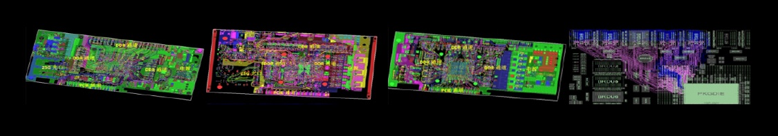 密集多通道LPDDR5算力卡，运行速率6400Mbps